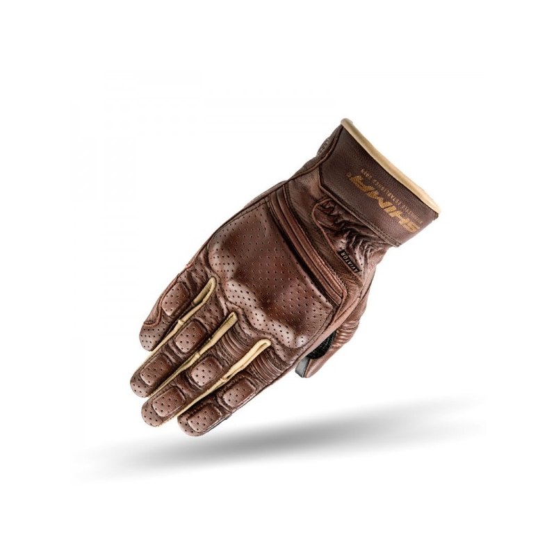 Guantes marrones Shima Aviator