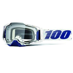 Gafas de motocross 100% ARMEGA Solis con plexiglás transparente