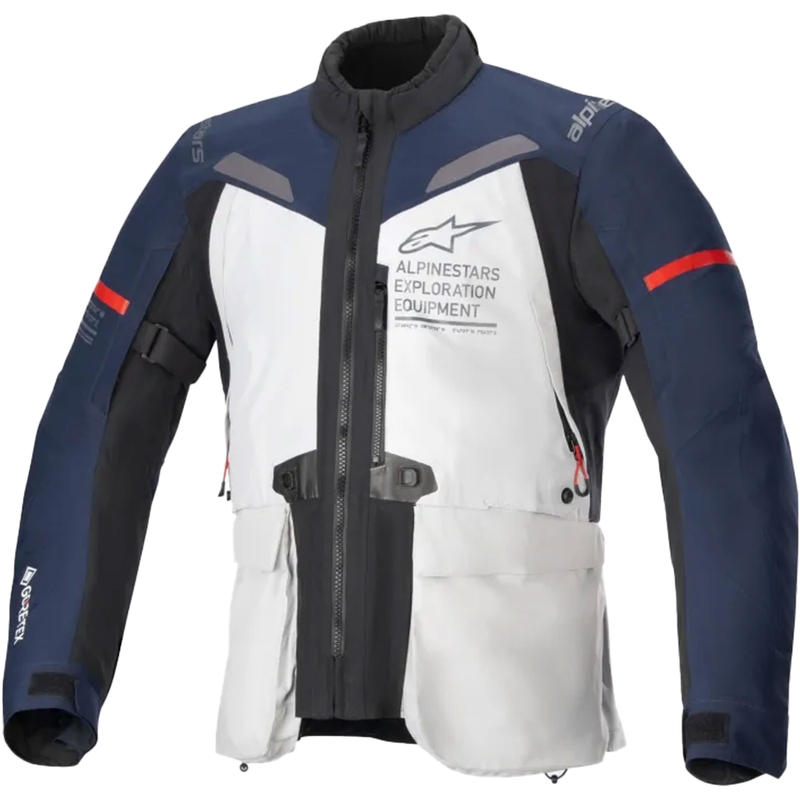 Chaqueta Alpinestars ST-7 Gore-Tex gris claro-azul-negro