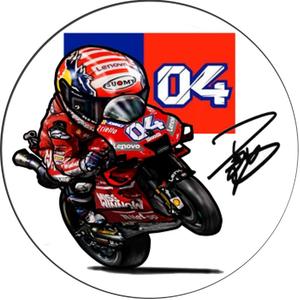 Pegatina ART de Andrea Dovizioso