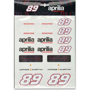 Juego de pegatinas de Jorge Martín - Aprilia A4