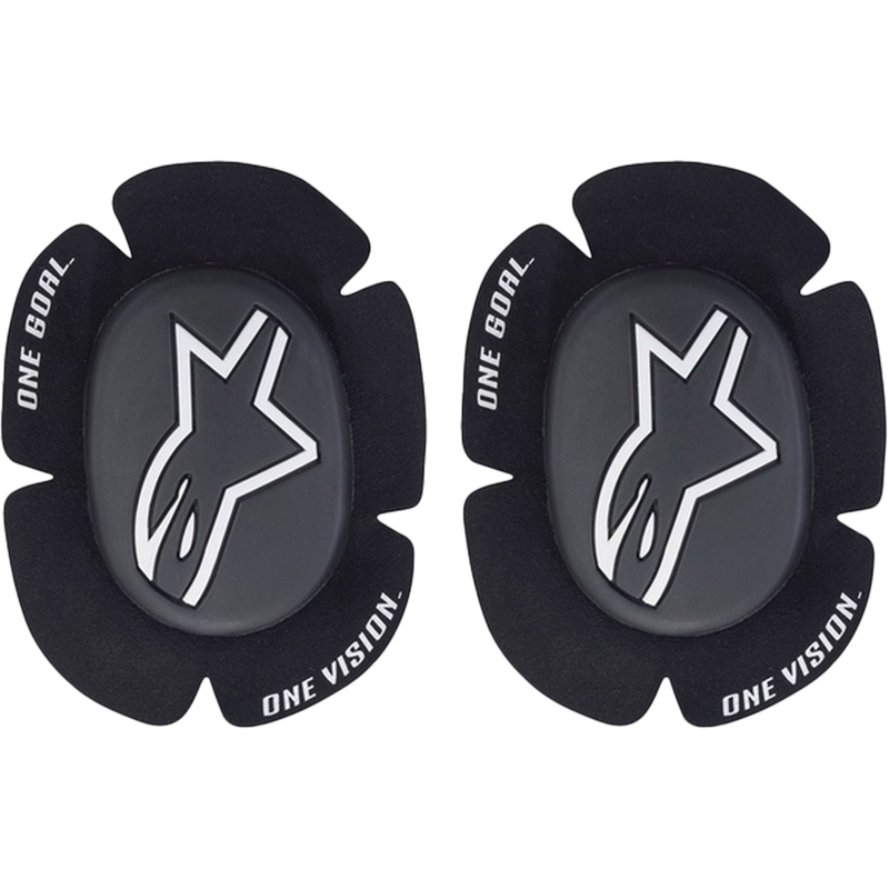 Deslizaderas de rodilla Alpinestars GP Sport EVO en blanco y negro