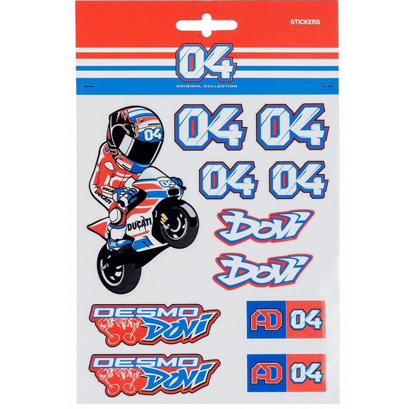 Juego de pegatinas de Andrea Dovizioso