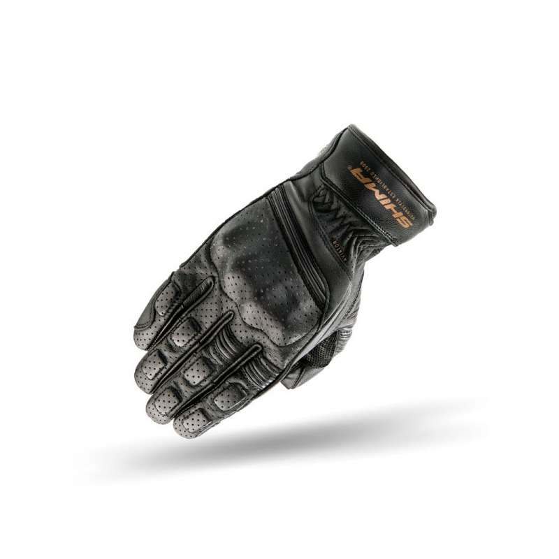 Guantes de aviador Shima negros