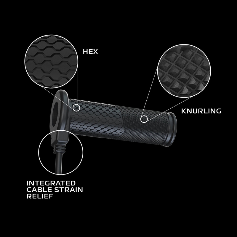 Puños calefactables Oxford Hotgrips PRO Touring con controles integrados en el puño