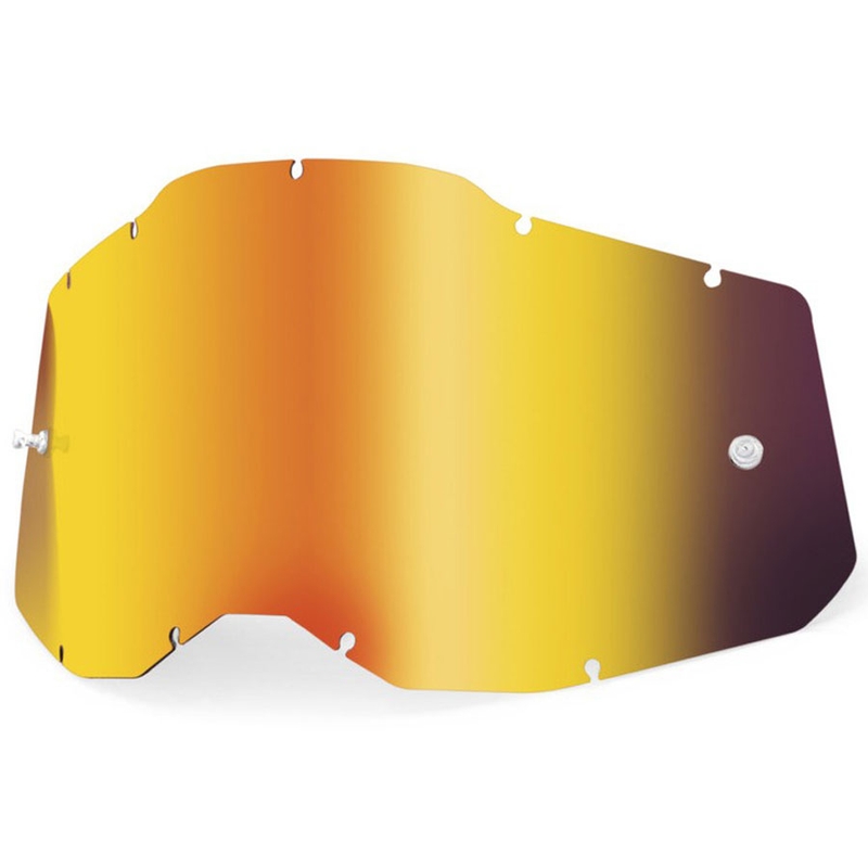 Espejo retrovisor rojo Q-TECH Racecraft 2/Accuri 2/Strata 2 (antivaho)