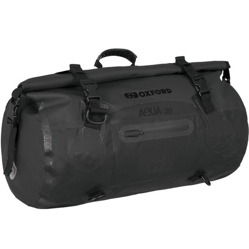 Bolsa impermeable Oxford Aqua T-20 Roll Bag de 20 l, color negro