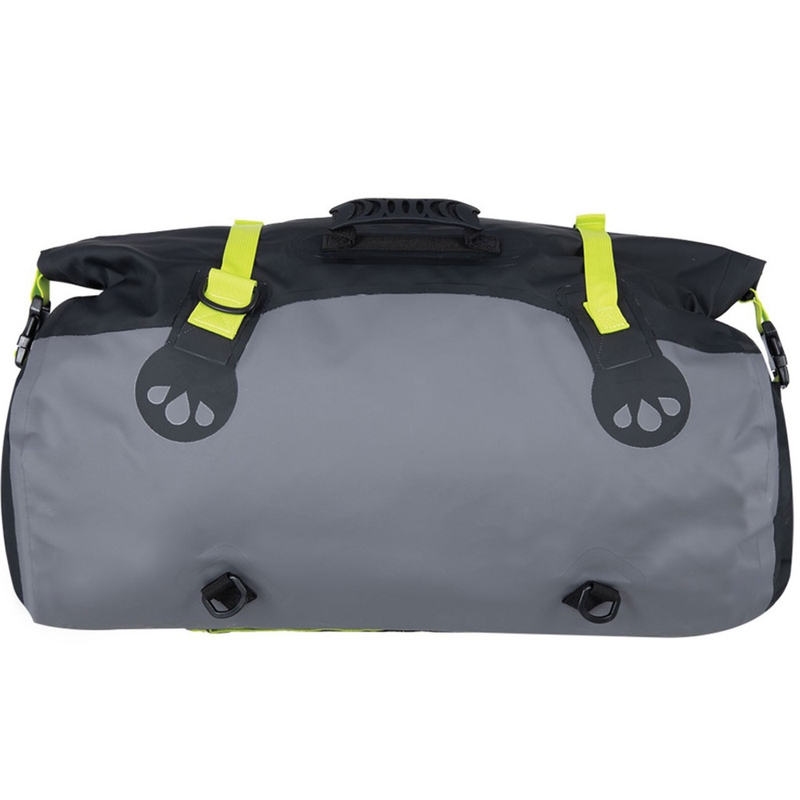 Oxford Aqua T-50 Roll Bag Bolsa impermeable de 50 l negro-gris-amarillo fluorescente