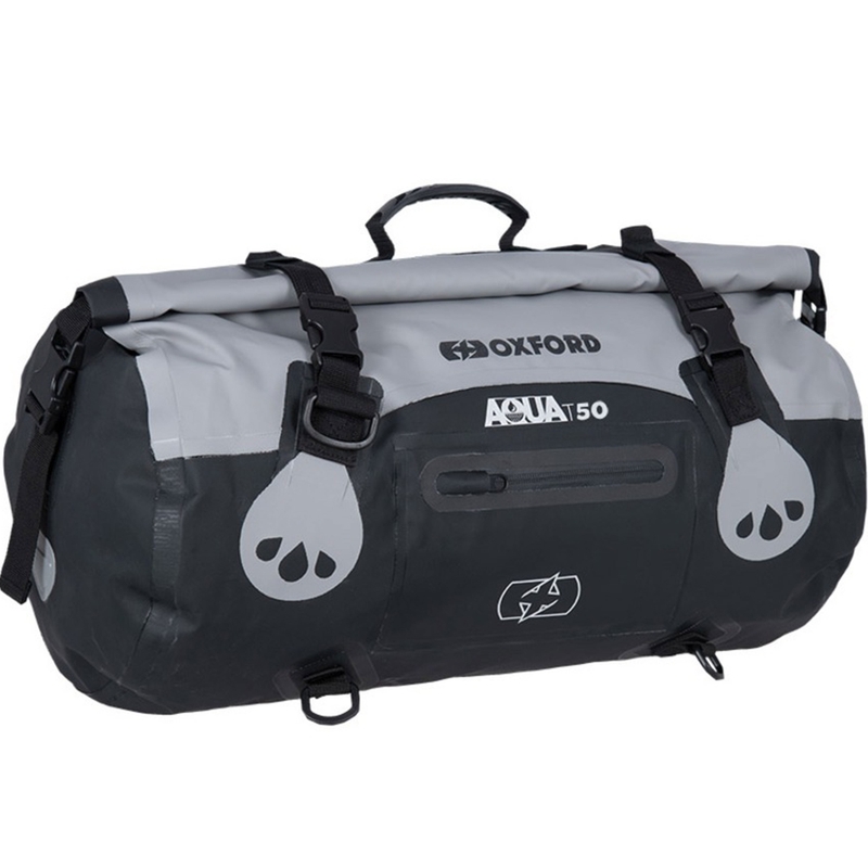 Oxford Aqua T-50 Roll Bag Bolsa impermeable de 50 l color negro-gris