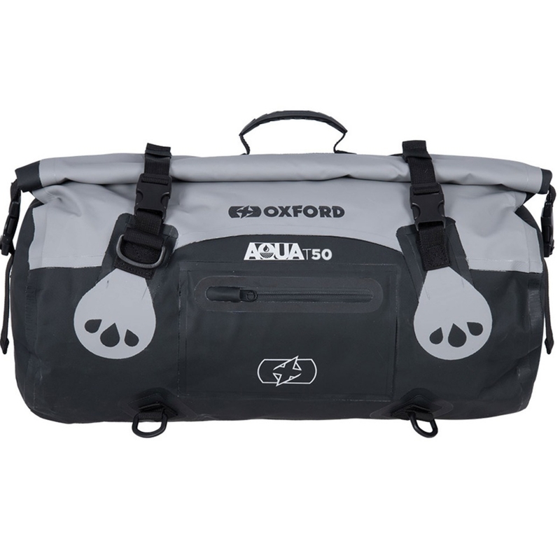 Oxford Aqua T-50 Roll Bag Bolsa impermeable de 50 l color negro-gris