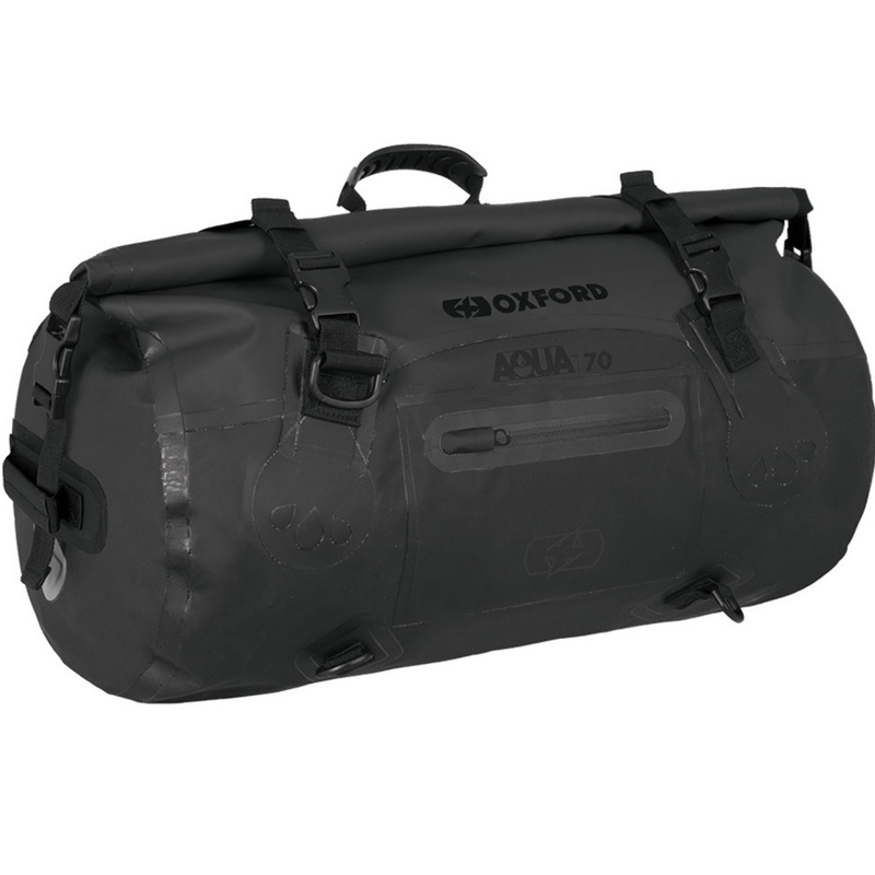 Oxford Aqua T-70 Roll Bag Bolsa impermeable de 70 l negra