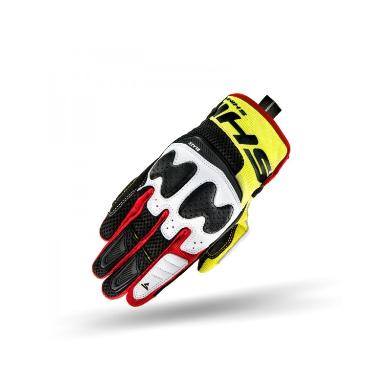 Guantes Shima Blaze negro-amarillo fluorescente liquidación