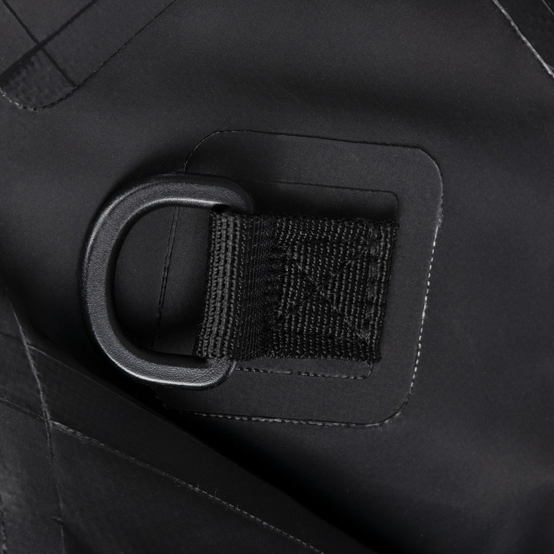 Bolsa de sillín trasera Oxford Aqua D-70 negra