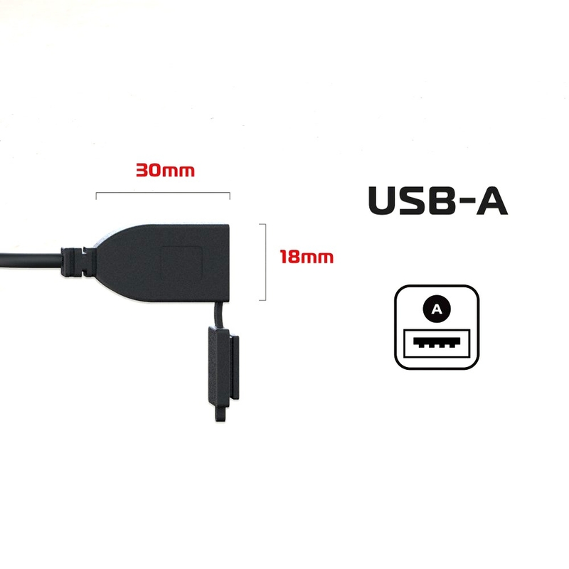 Toma de carga USB-A 5 V/3 A de Oxford