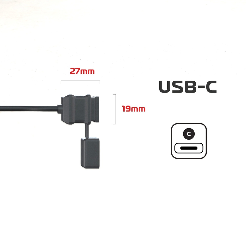 Toma de carga USB-C 5 V/3 A de Oxford