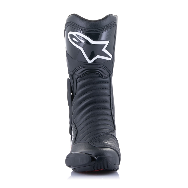 Botas de moto Alpinestars S-MX 6 en negro, blanco, gris y rojo