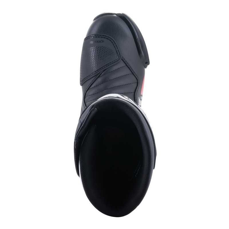 Botas de moto Alpinestars S-MX 6 en negro, blanco, gris y rojo