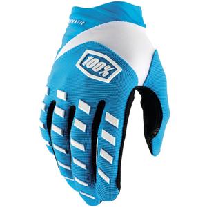 Guantes de motocross 100% USA AIRMATIC azul