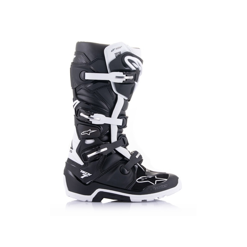 Botas de moto Alpinestars Tech 7 Enduro Drystar negro-blanco
