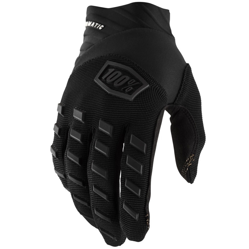 Guantes de motocross 100% USA AIRMATIC negros