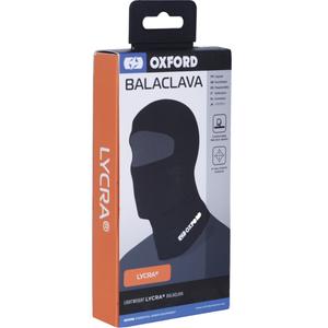 Capucha de motocicleta Oxford Balaclava Lycra® negra