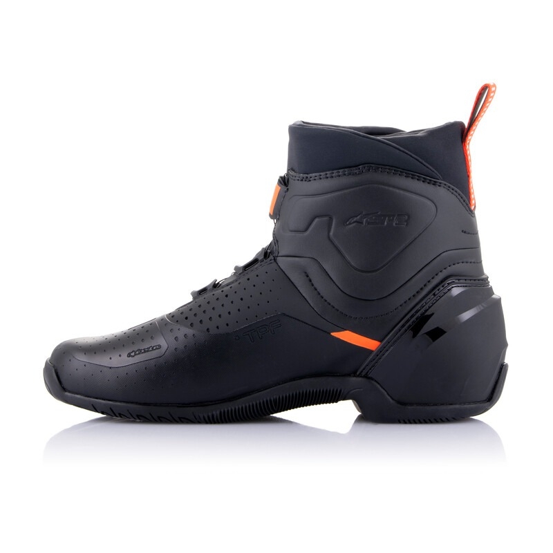 Botas de moto Alpinestars SP-2 negro-blanco-rojo fluorescente