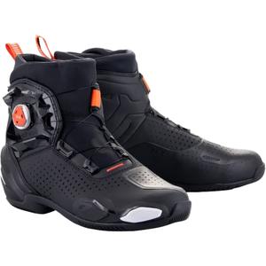 Botas de moto Alpinestars SP-2 negro-blanco-rojo fluorescente