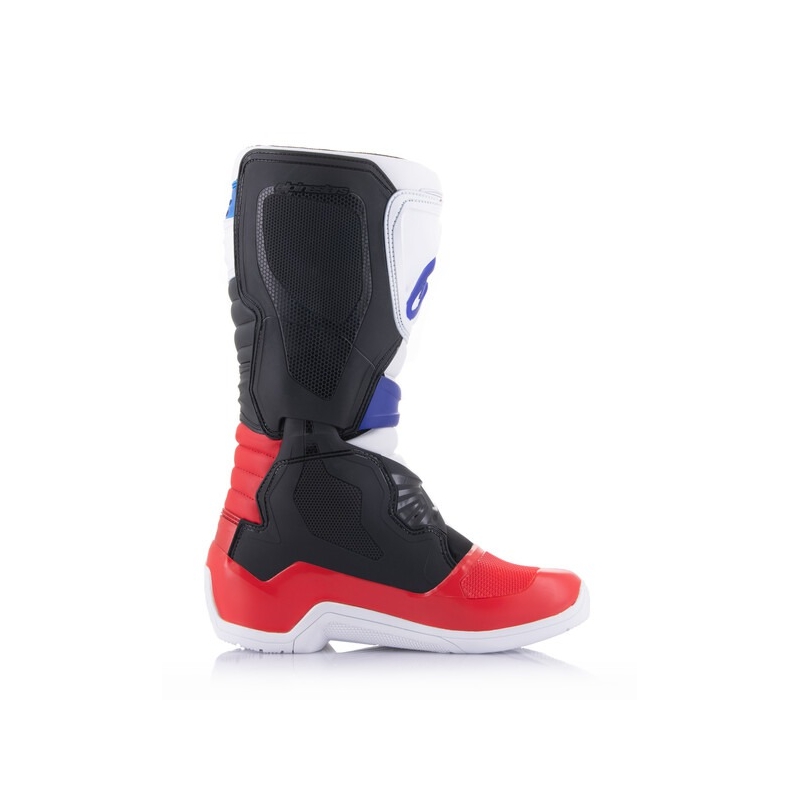 Botas de motocross Alpinestars TECH 3 blanco-negro-azul-rojo