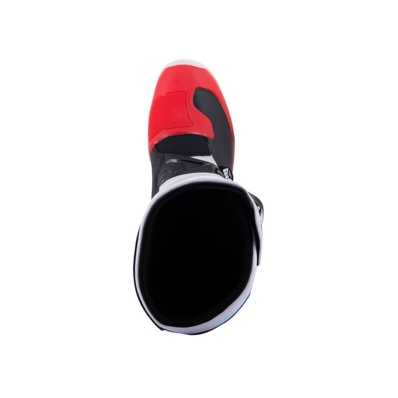 Botas de motocross Alpinestars TECH 3 blanco-negro-azul-rojo