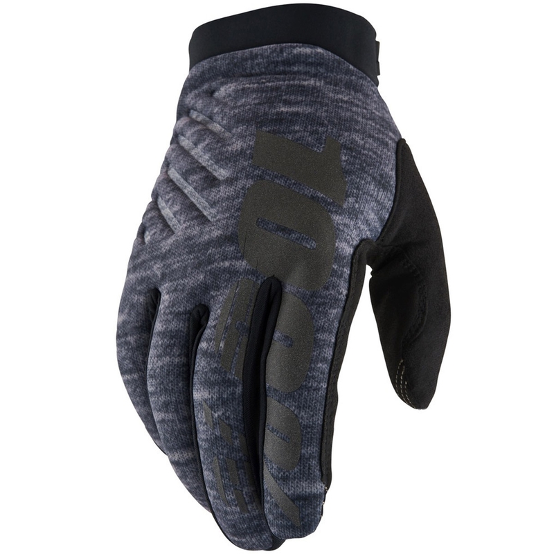 Guantes de motocross 100% - USA BRISKER gris II