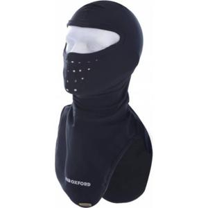 Capucha de motocicleta Oxford Balaclava Deluxe Micro Fleece negro