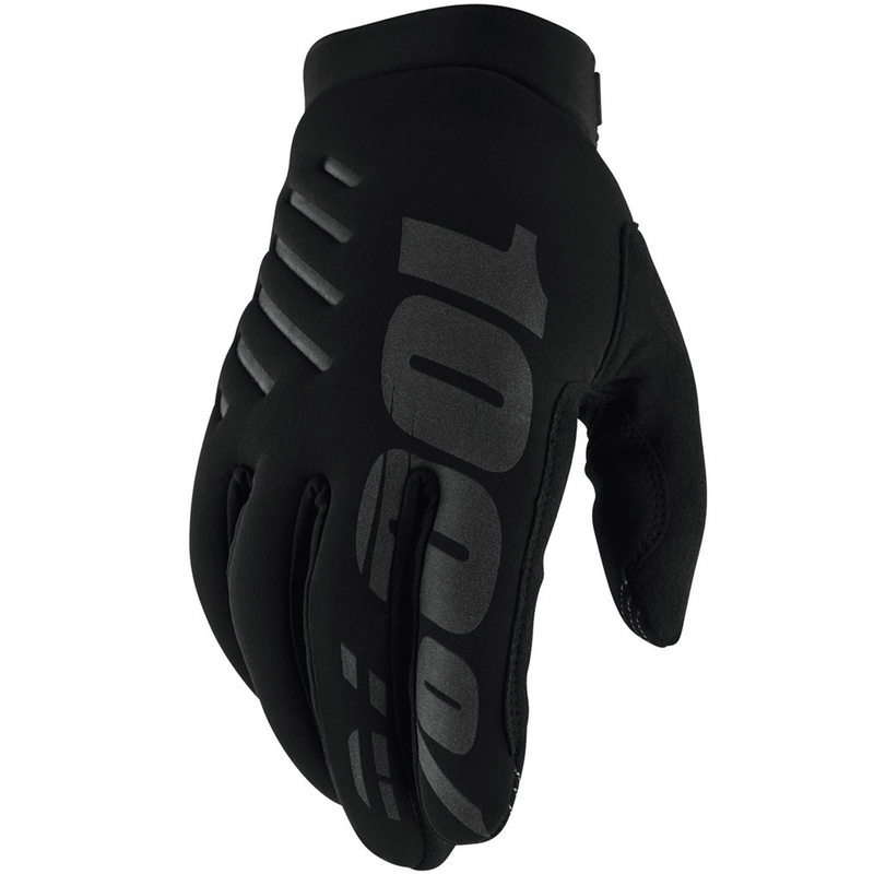 Guantes de motocross para mujer 100% - USA BRISKER negro