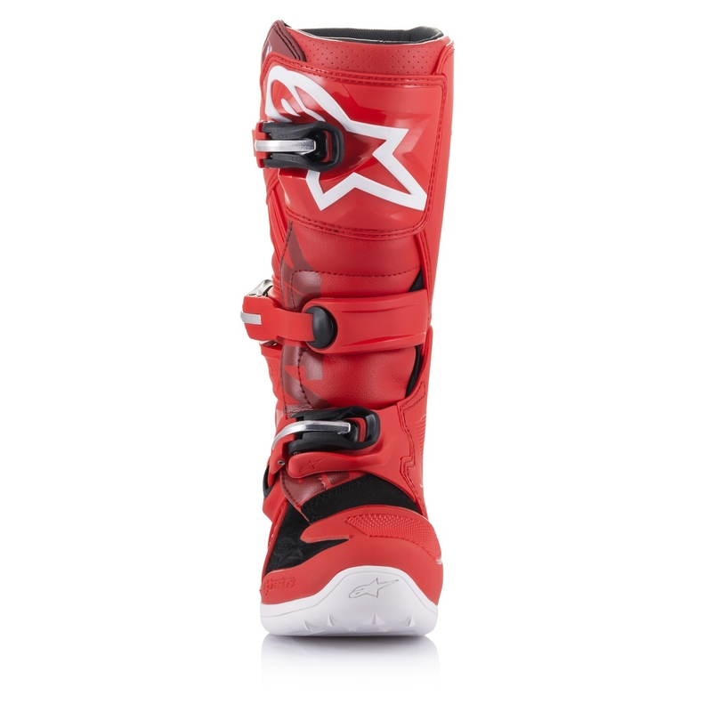 Botas de moto para niños Alpinestars Tech 7 S rojas