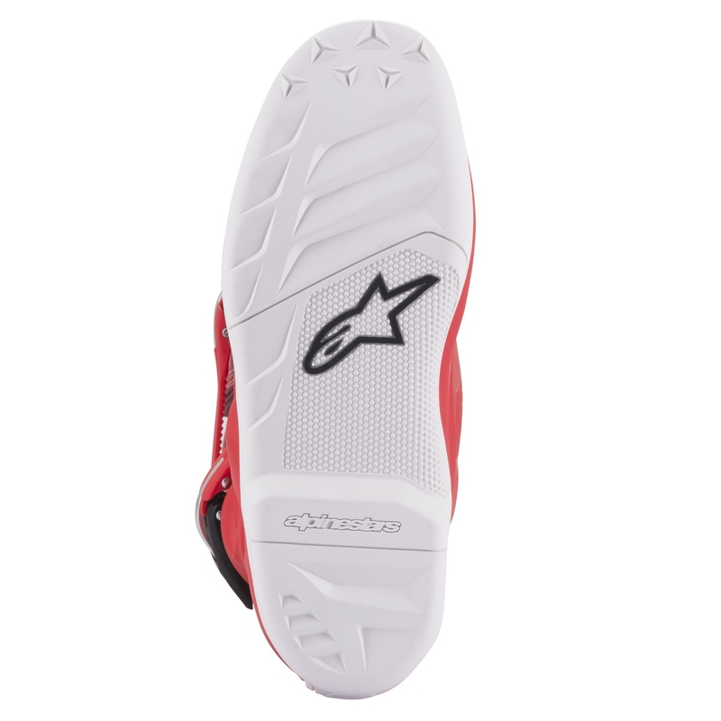 Botas de moto para niños Alpinestars Tech 7 S rojas