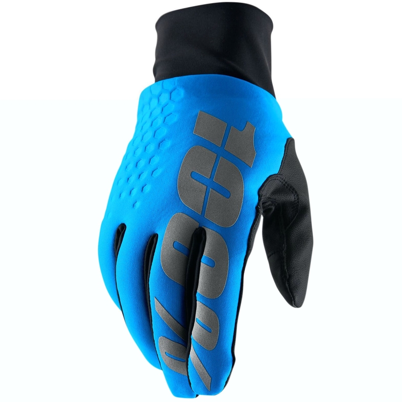 Guantes de motocross 100% HYDROMATIC BRISKER azul