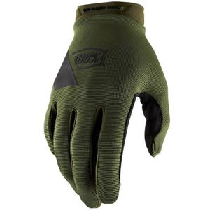 Guantes de motocross 100% RIDECAMP verde