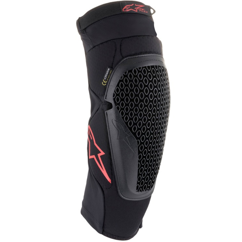 Protectores de rodilla Alpinestars Bionic Flex negro-rojo
