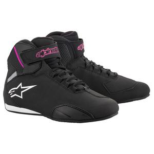 Botas de moto para mujer Alpinestars Stella Sektor en negro y morado