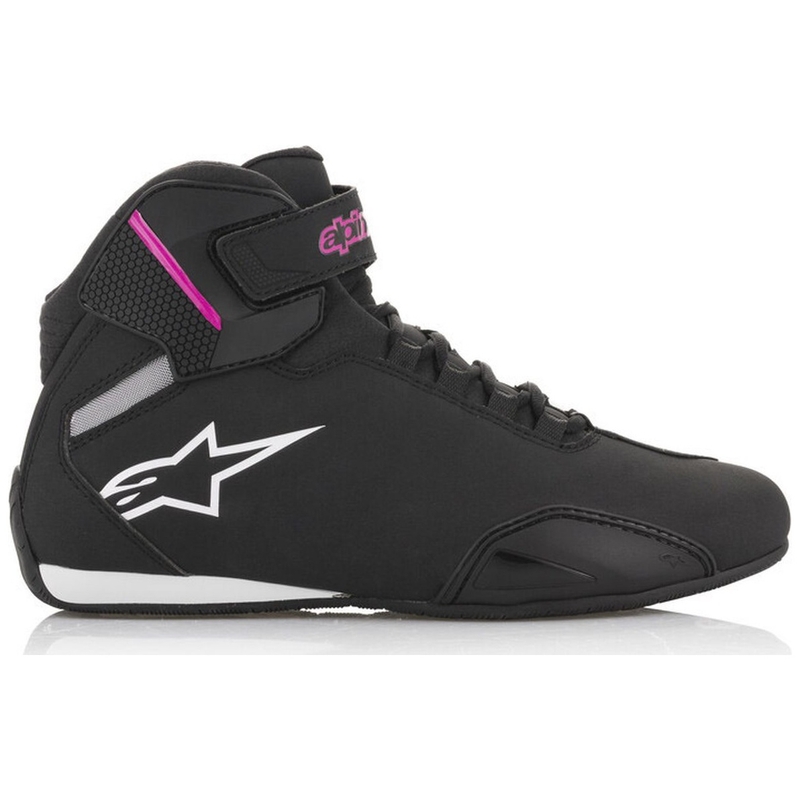Botas de moto para mujer Alpinestars Stella Sektor en negro y morado