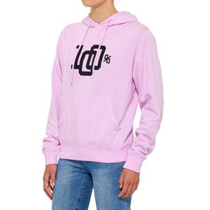 Sudadera de mujer 100% algodón USA VARSITY rosa