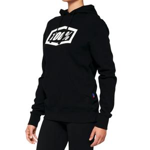 Sudadera de mujer 100% USA ICON negra