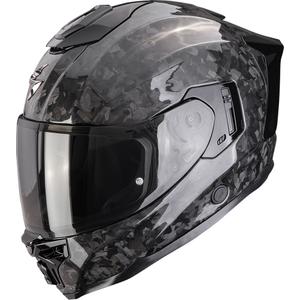 Casco integral de motocicleta Scorpion EXO-1500 Carbon Air Onyx, color negro