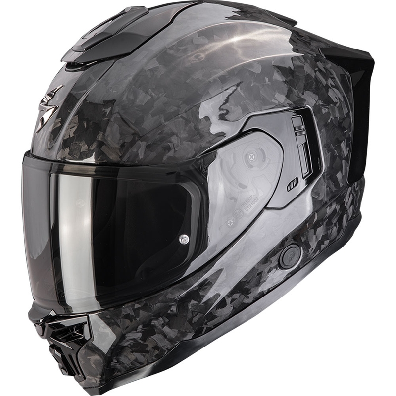Casco integral de motocicleta Scorpion EXO-1500 Carbon Air Onyx, color negro