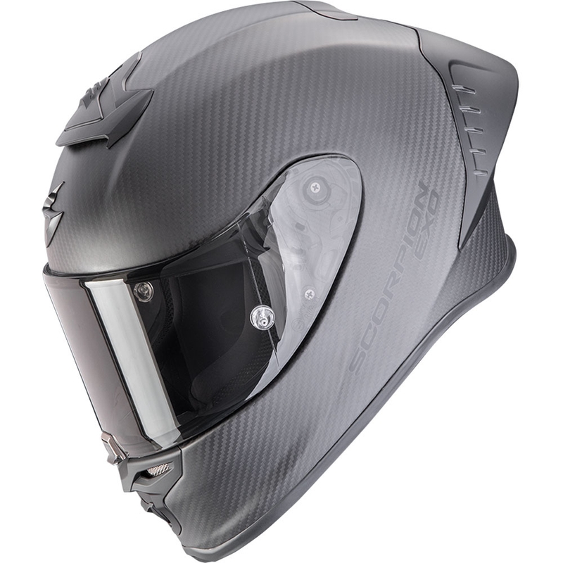 Casco integral de motocicleta Scorpion EXO-R1 EVO II Carbon Air Solid, negro mate