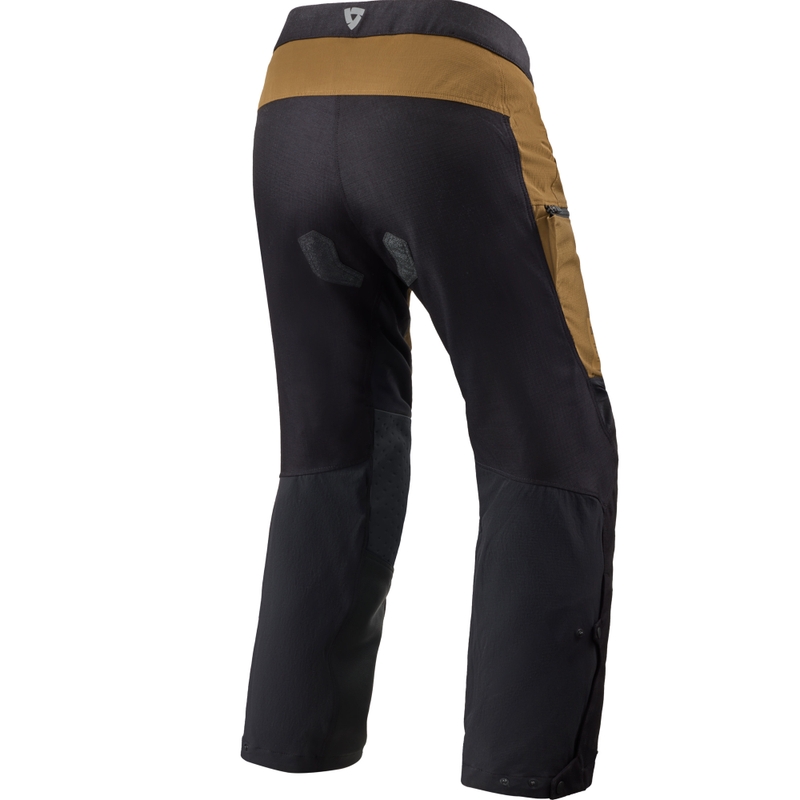 Pantalones de moto Revit Continent 2 marrón-negro
