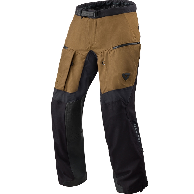 Pantalones cortos de moto Revit Continent 2 marrón-negro