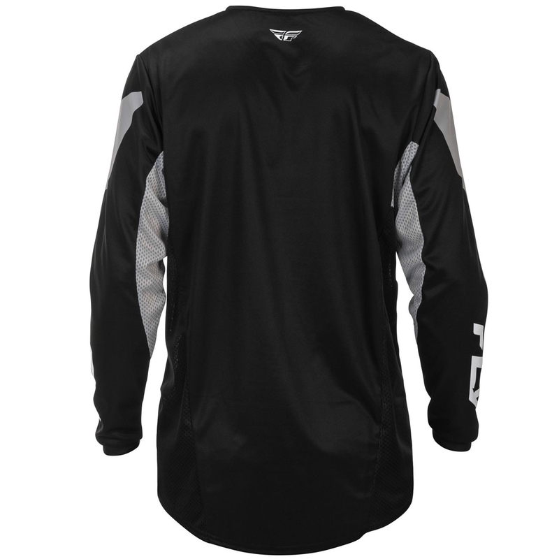Camiseta de motocross FLY Racing Kinetic USA negro-gris