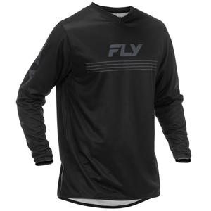 Camiseta de motocross FLY Racing UNIVERSAL negro-blanco II