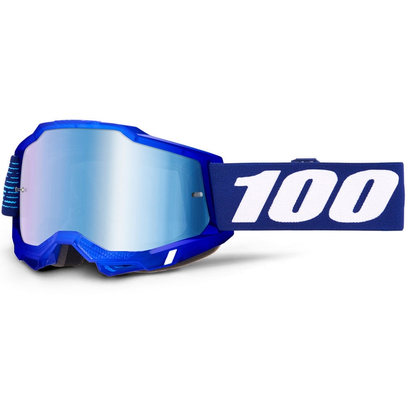 Gafas de motocross 100% Accuri 2 2028 con plexiglás azul