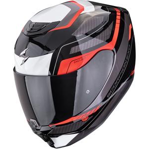 Casco integral de moto Scorpion EXO-391 Leo negro-rojo